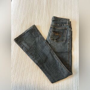 Size 0 Frankie B flare jeans